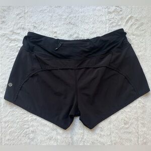 lululemon athletica Women's Athletic Black Shorts